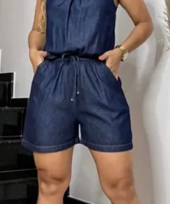 Macaquinho Jeans